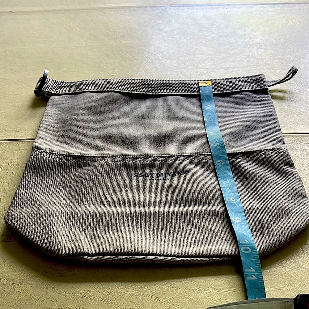 #Issey Miyake Silver Fabric Accessory